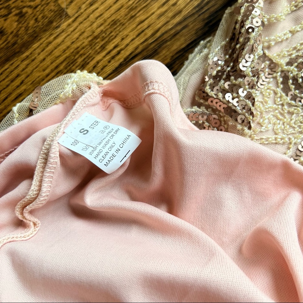 Sequin Flapper Style Dress - image 6